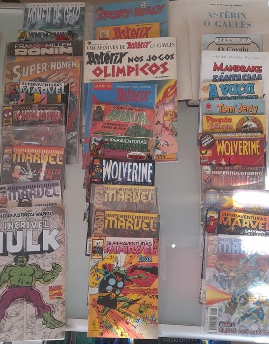 Conjunto de livros, 5€ cada