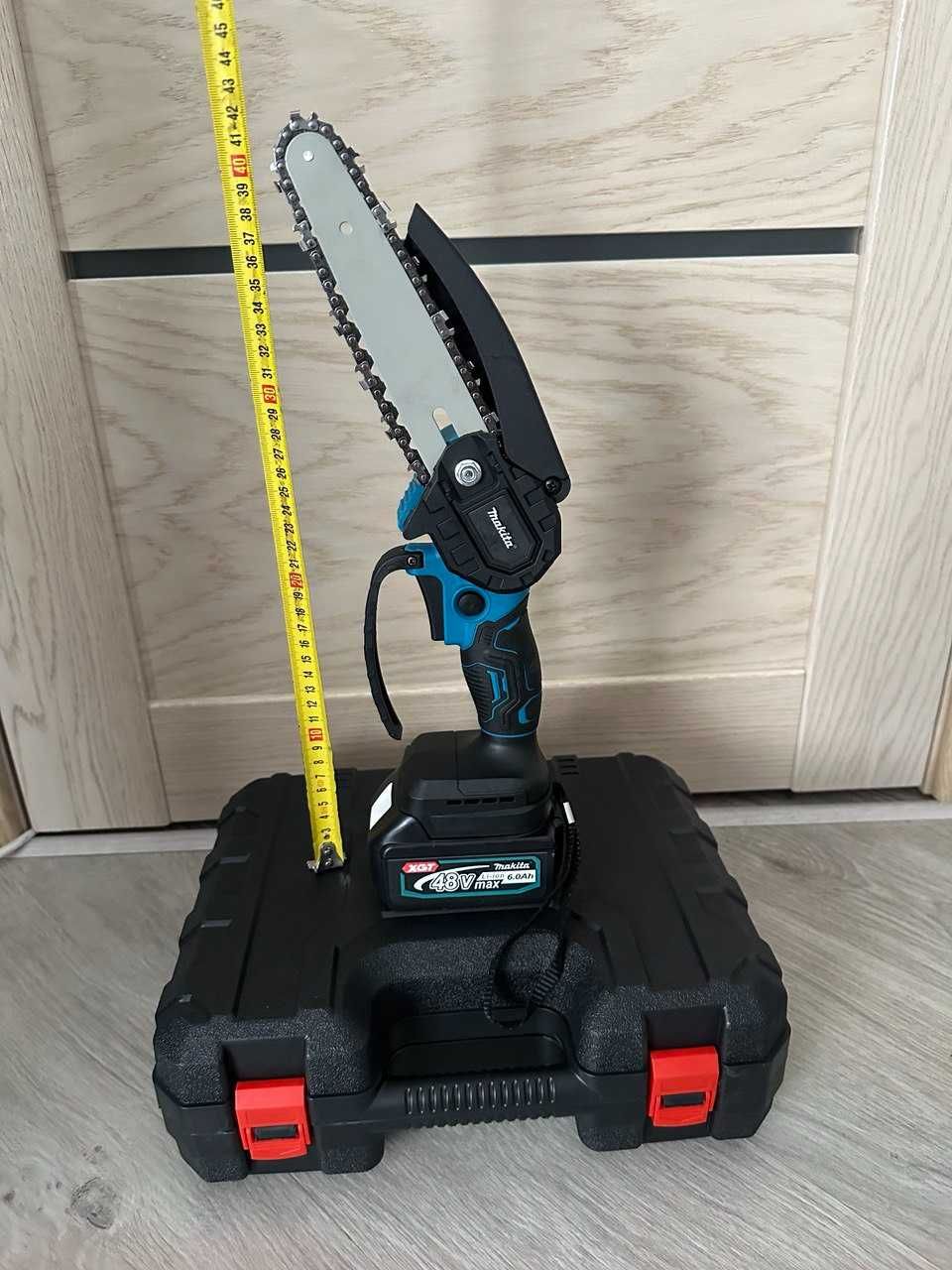 Мини пила 16cm makita аккумуляторная цепная міні пилка макита