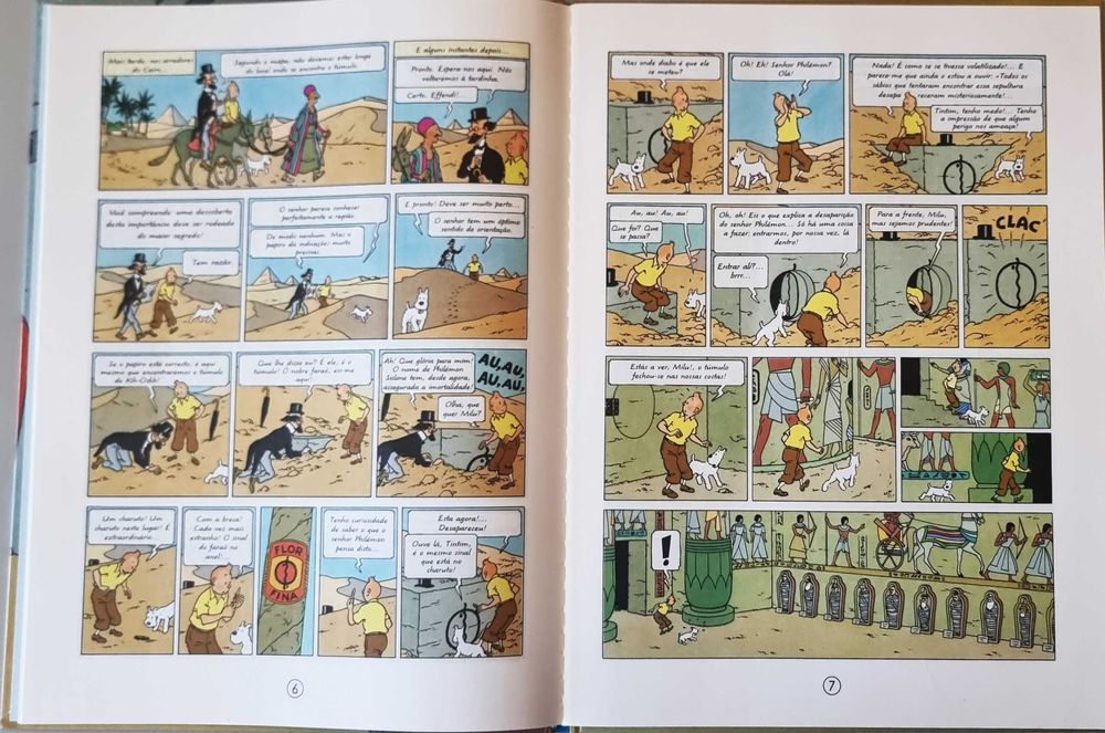 As Aventuras de Tintin - Os Charutos do Faraó