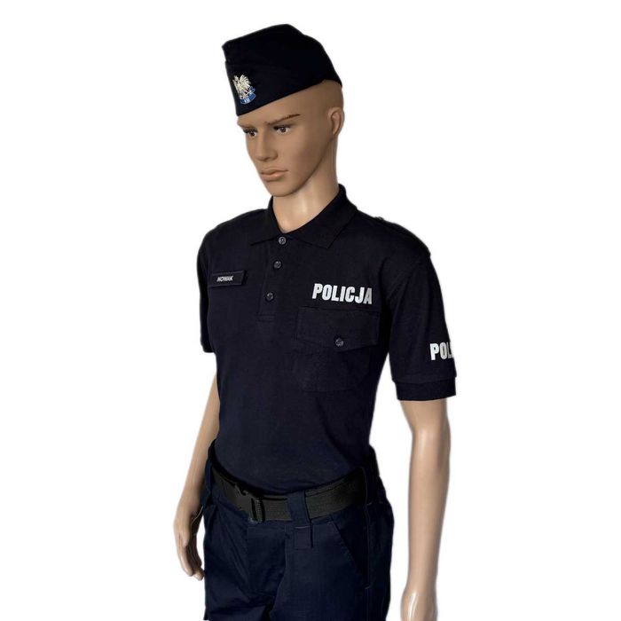 Koszulka Policyjna POLO Nowy Wzór POLICJA rozmiar L