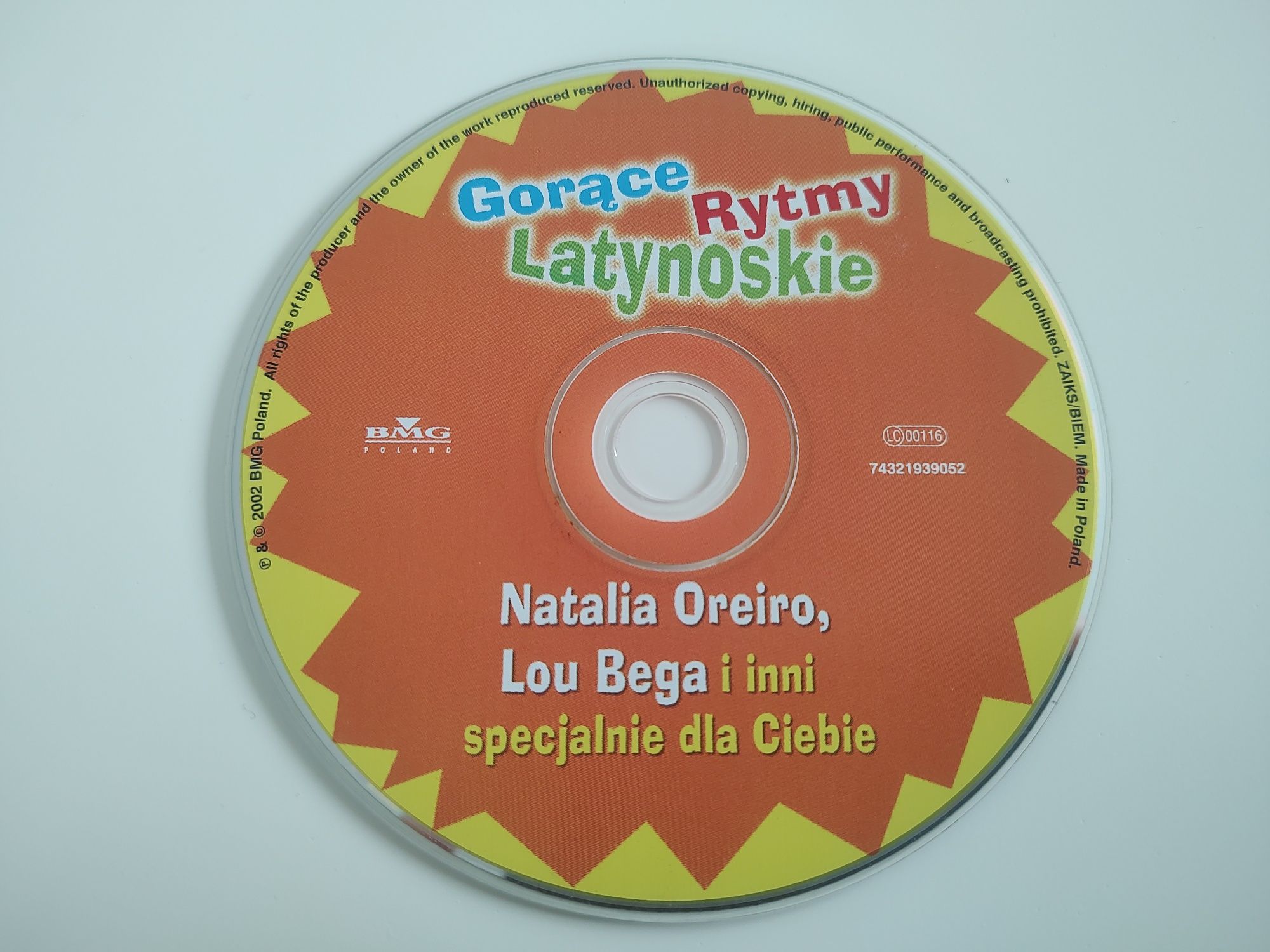 Gorące latynoskie rytmy CD składanka