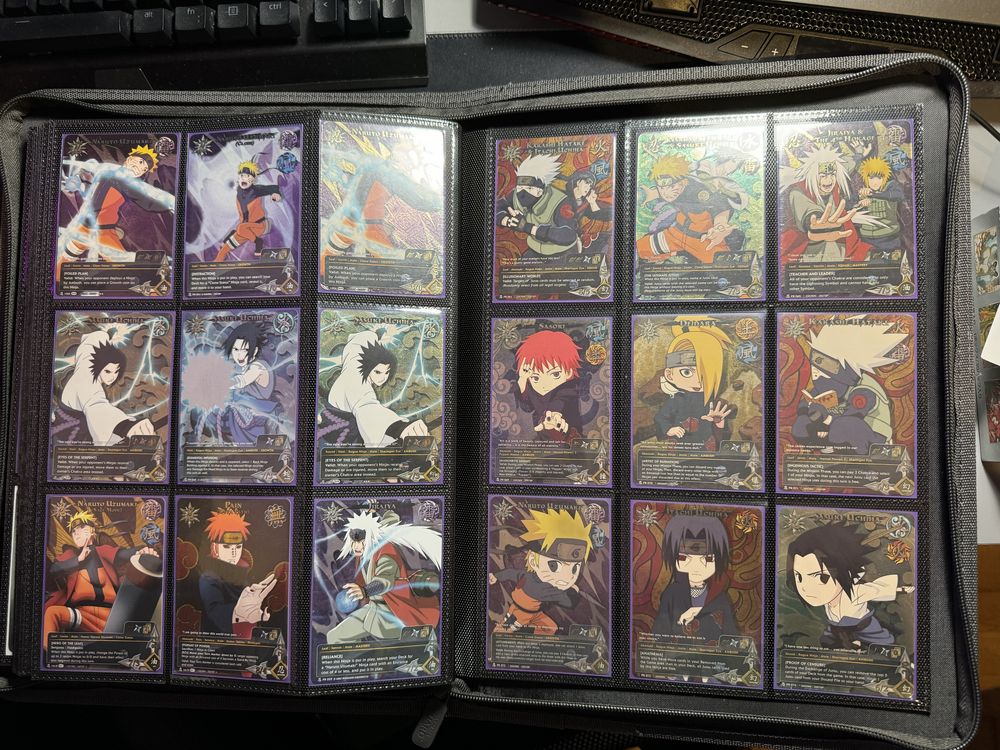 Coleção Cartas CCG Oficial Naruto (250 cards)