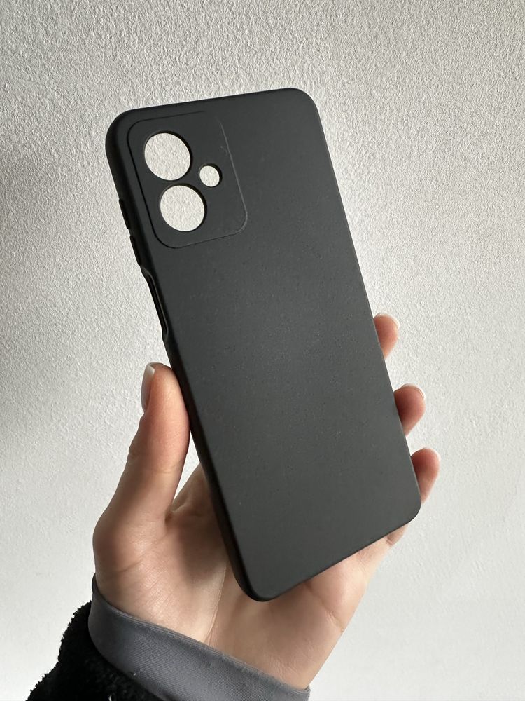 Etui silikonowe czarne do MOTOROLA G14