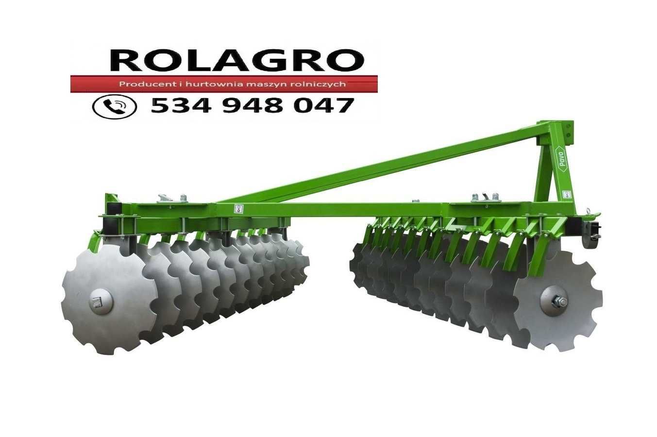 Brona Talerzowa zawieszana Firmy BOMET model Pavo Transport do domu
