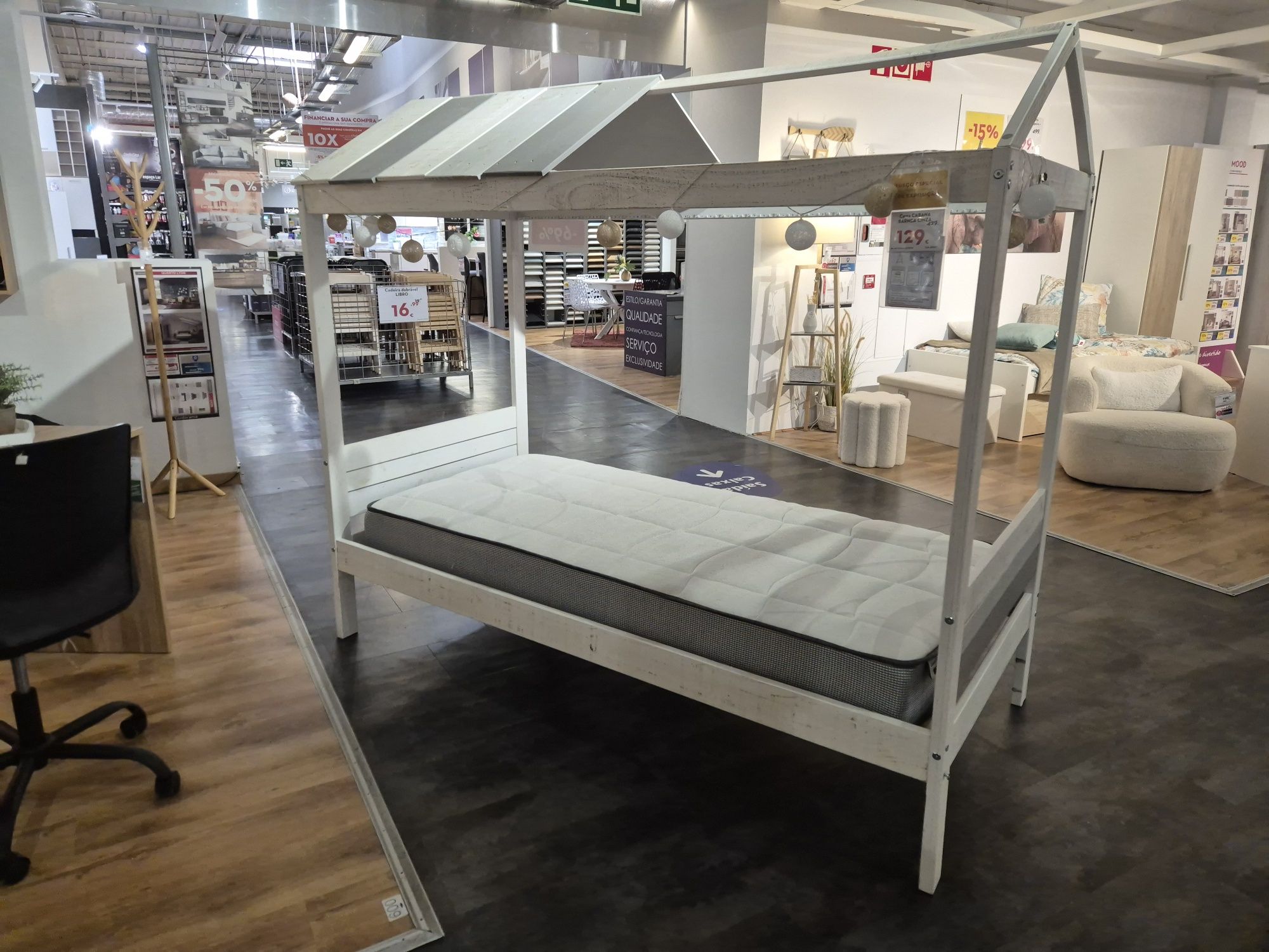 Cama cabana 90x190cm