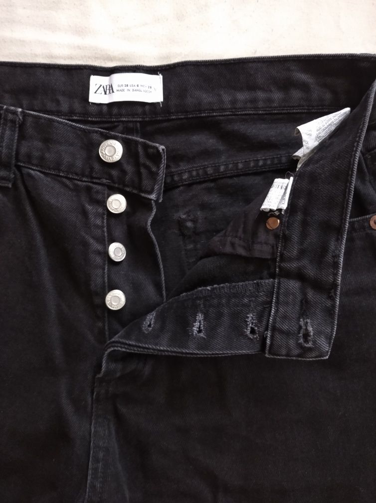 Джинси широкі Zara 38р.