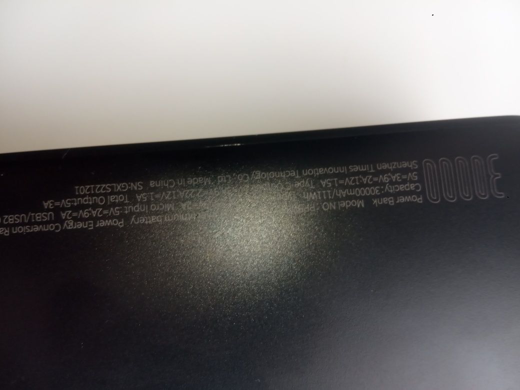 Power bank Baseus Bipow Digital Display 30000mAh 20W 3A