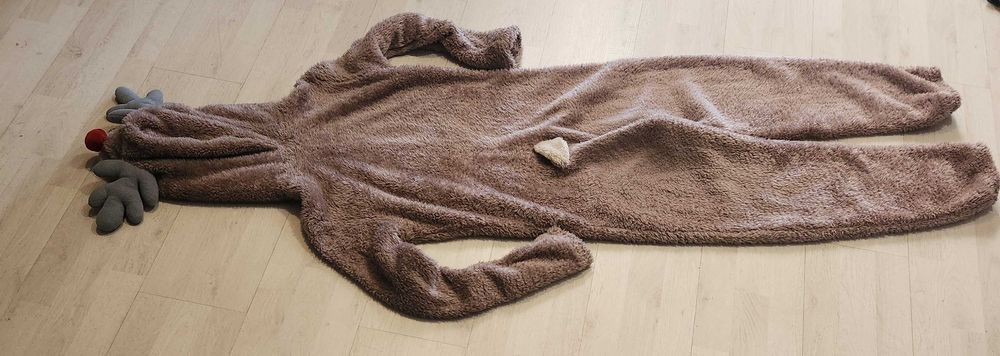 S M strój renifera kombinezon 2405 rudolf