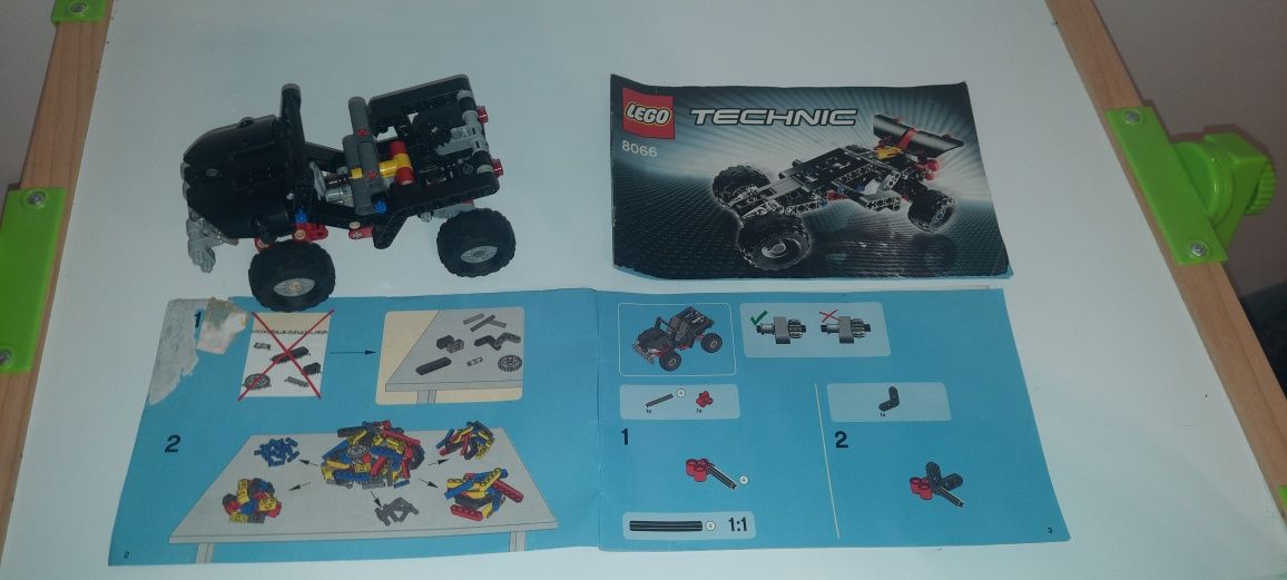 LEGO technic 8066 + pudełko + instrukcja
