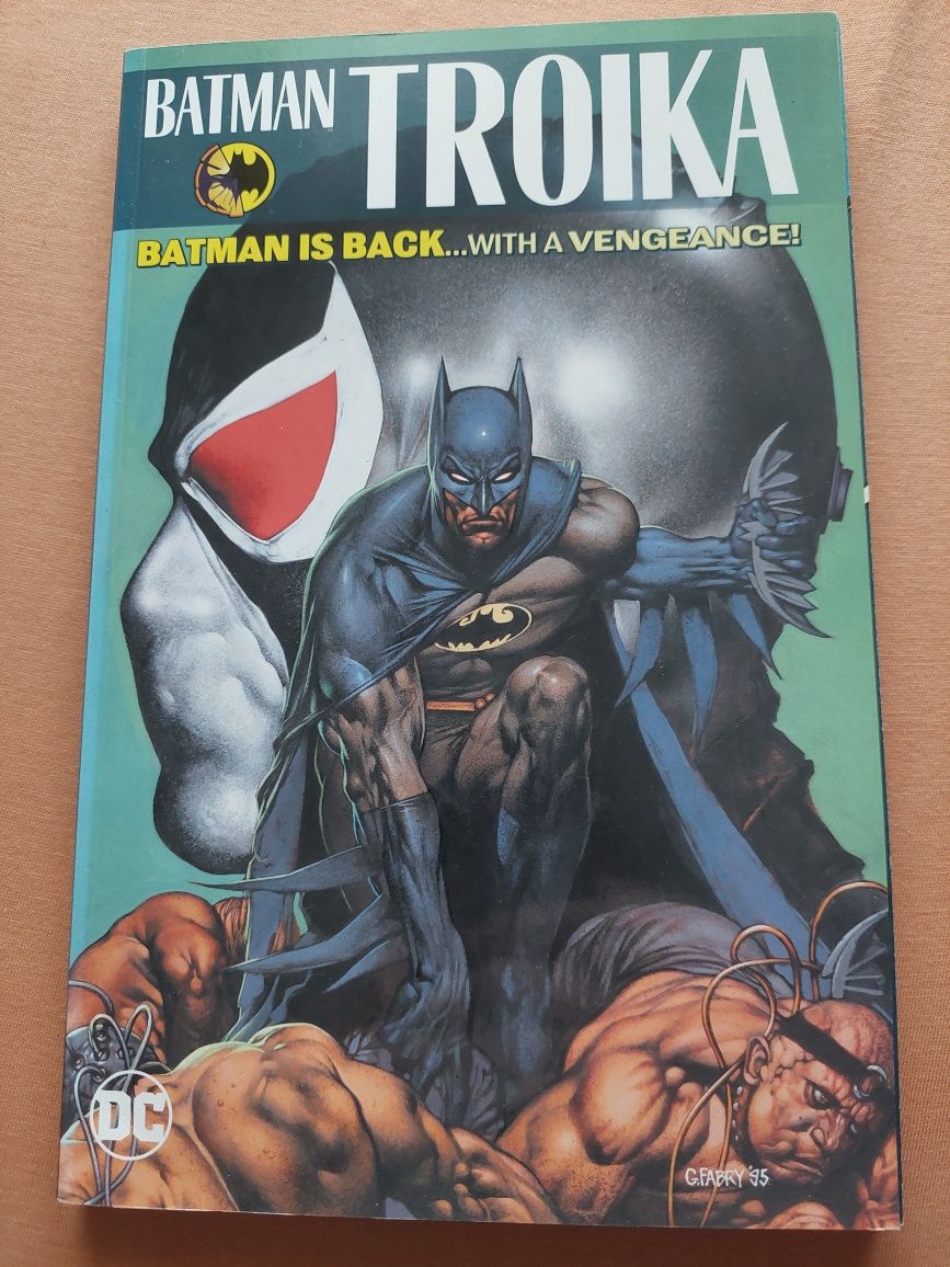 Batman Troika Ang (saga Knightfall) Unikat Nowy Początek