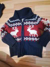 Sweterek świąteczny H&M 98-104 cm