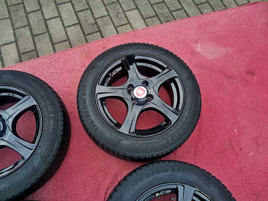 KOŁA zima 15' FIAT Grande Punto 4x100 - 175/65/15