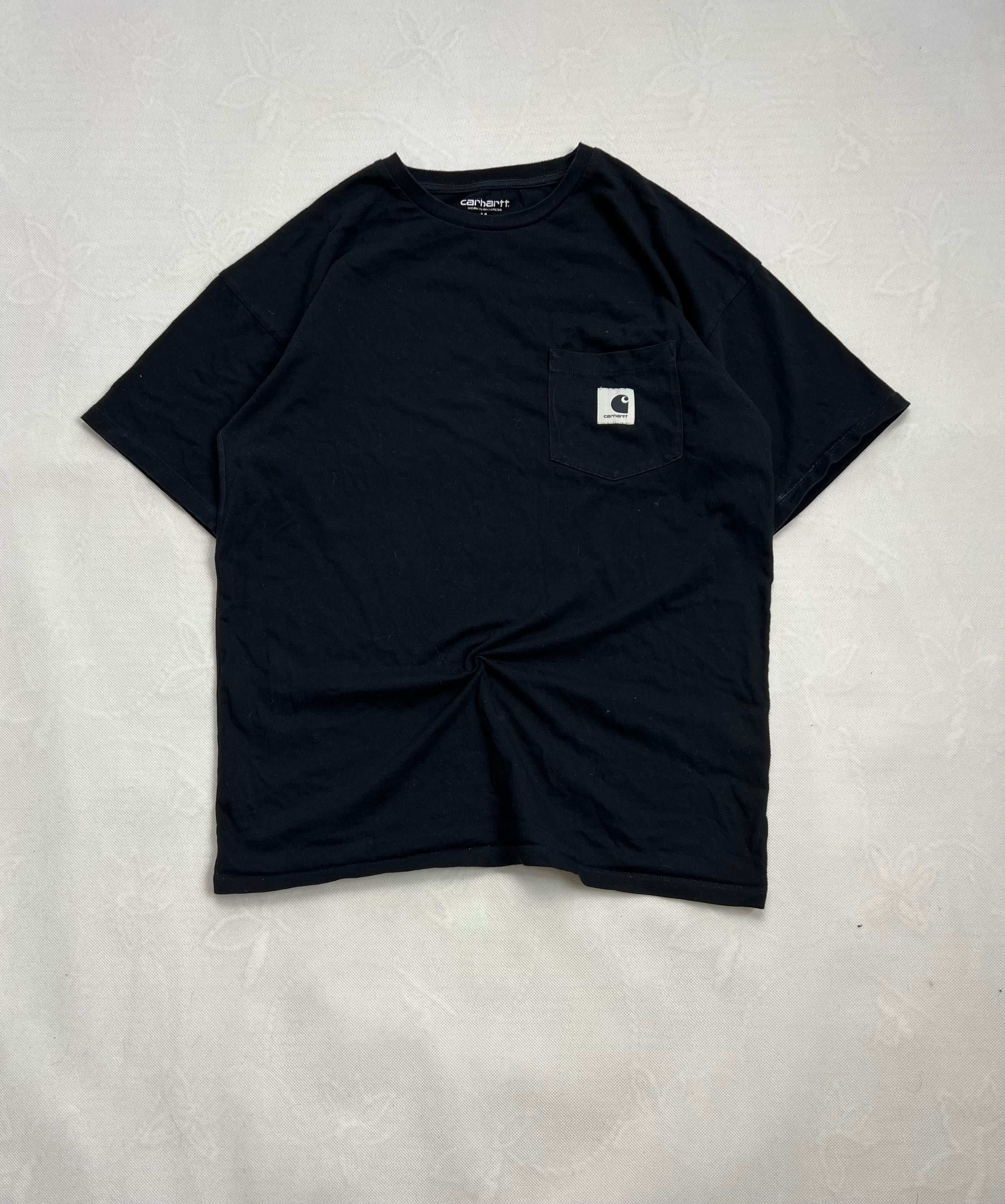 Koszulka Carhartt black white small logo