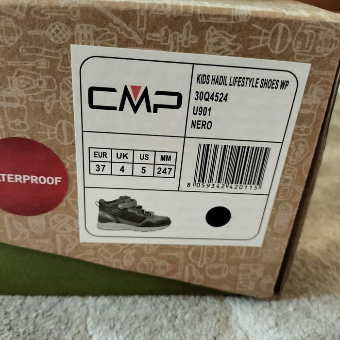 Зимові термоботинки СMP, розмір 37