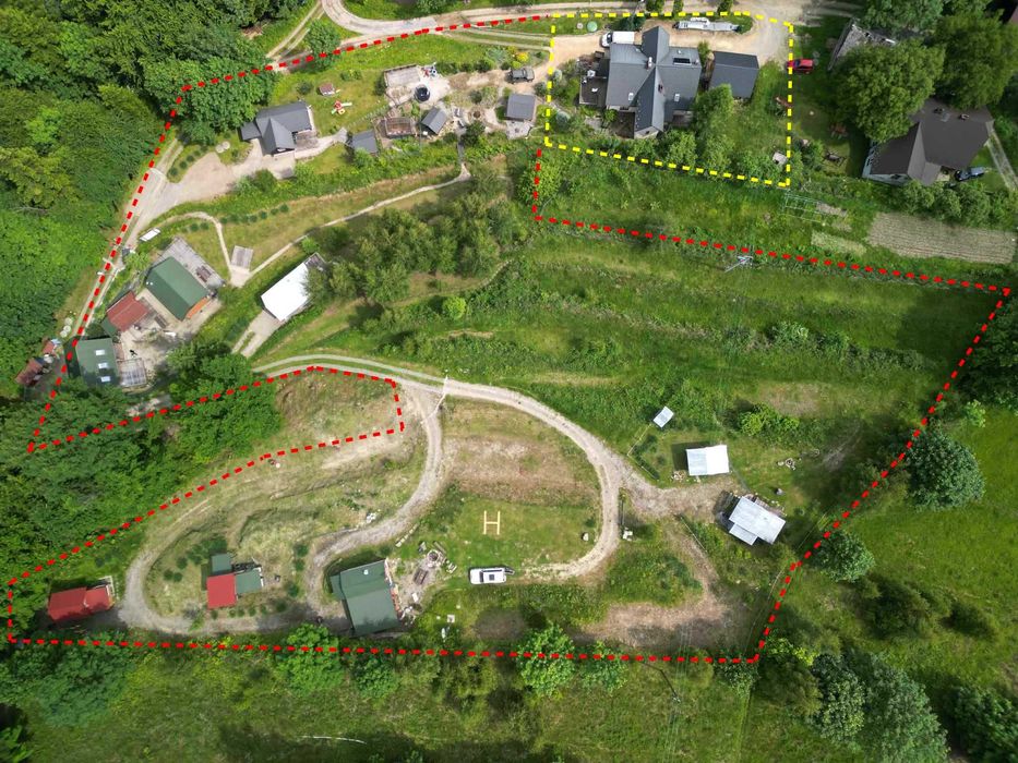 Sprzedam dom/pensjonat/agroturystka na odludziu z widokami, plan ZP