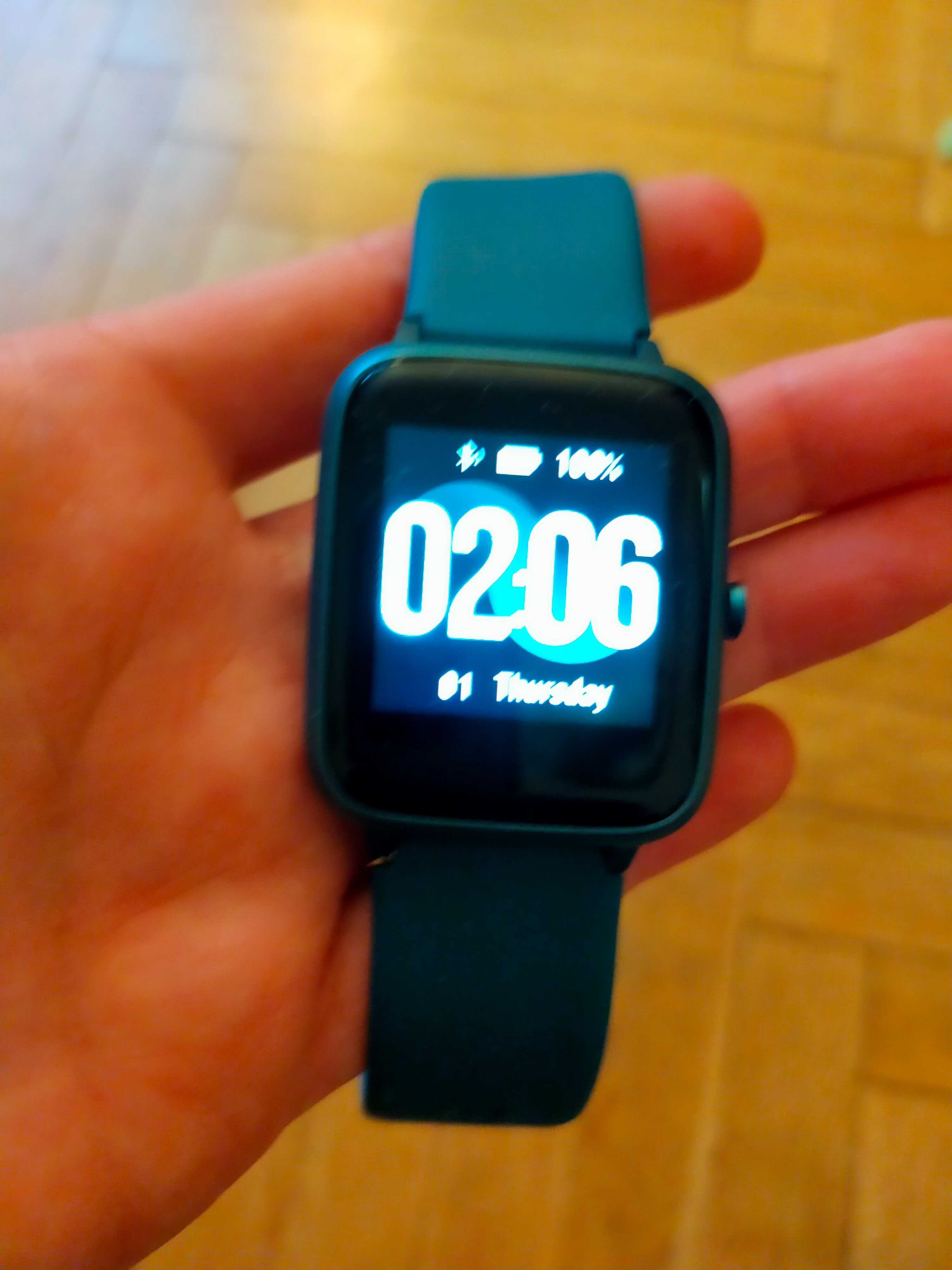 Smartwatch fitness ID205L zegarek zielony