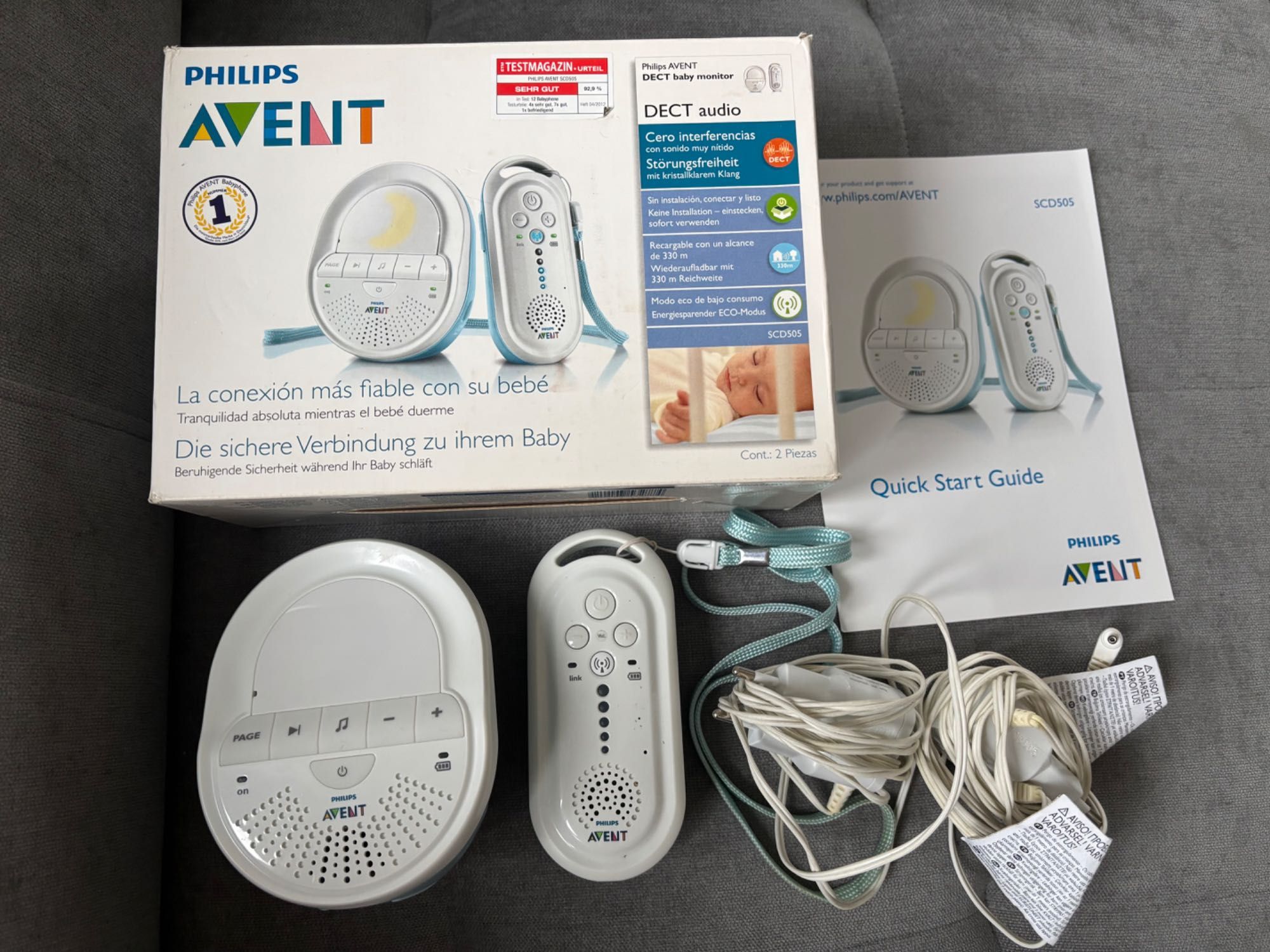 Niania Philips Avent SCD505