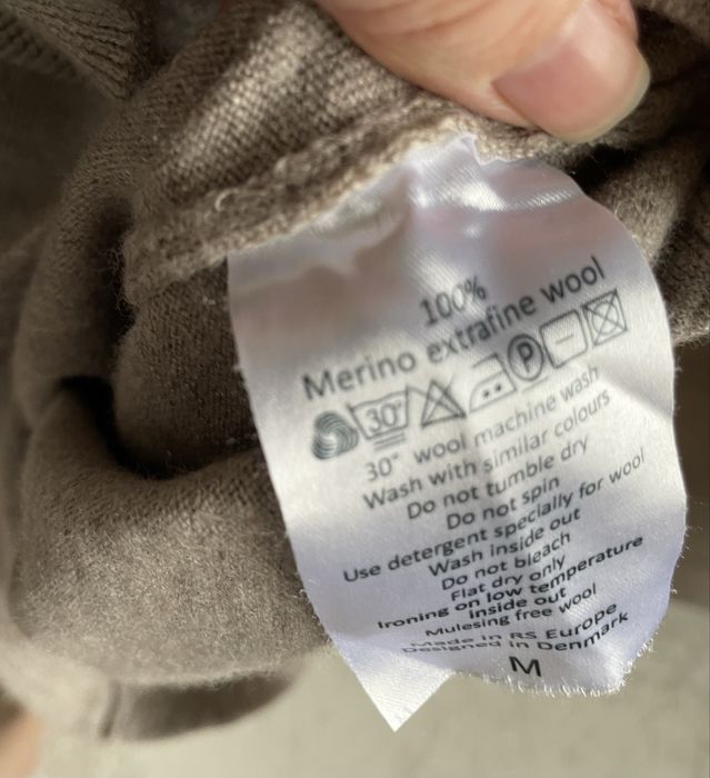 Свитер светр Sibin linnebjerg 100% вовна