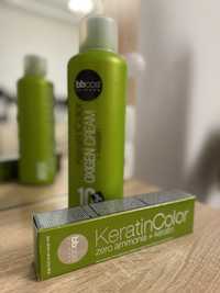 Bbcos keratin фарба для волосся з окислювачем 3%