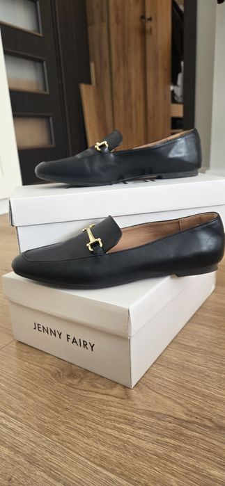 Mokasyny Jenny czarne