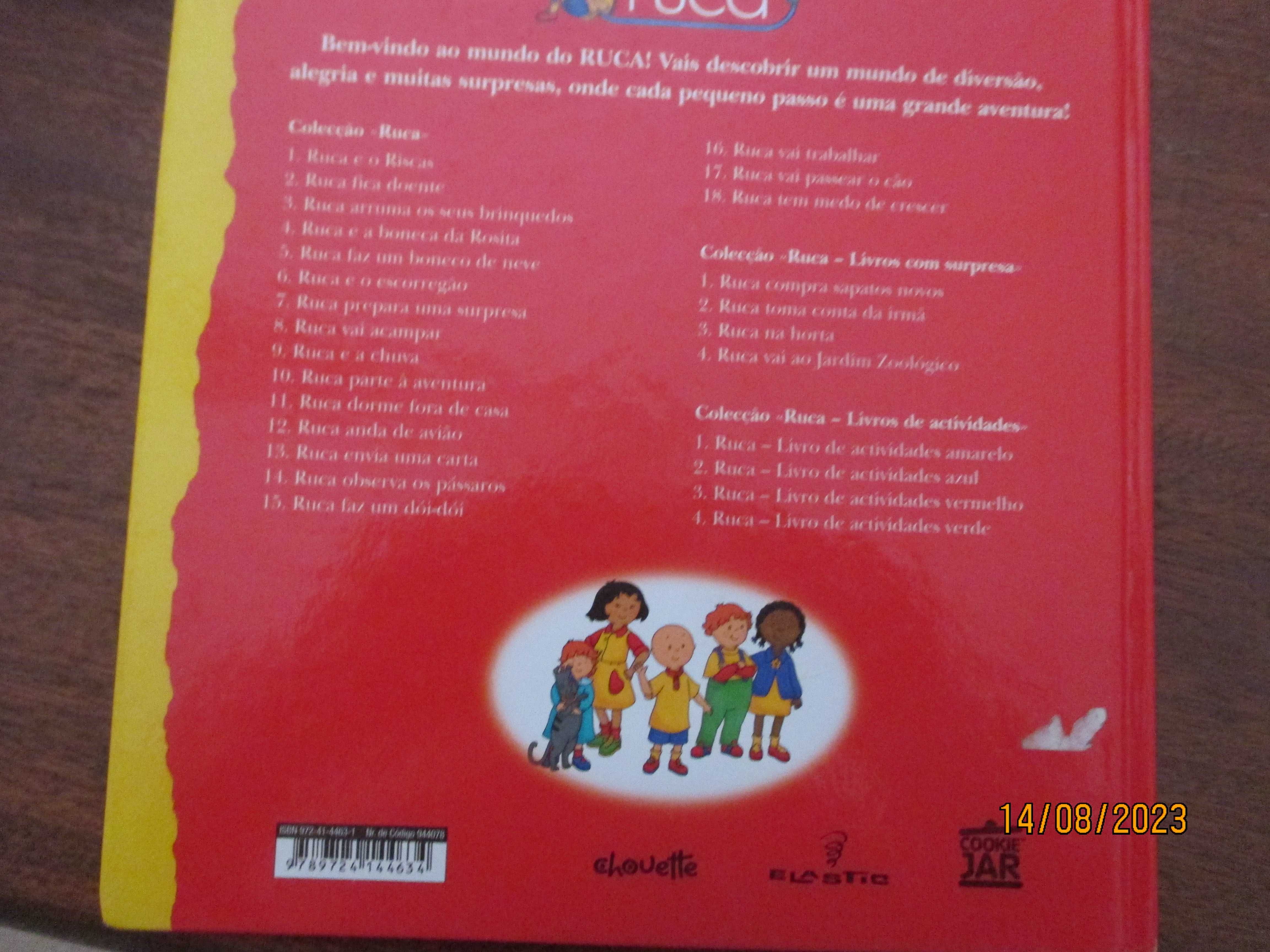 Livro infantil - Ruca - Prepara uma surpresa