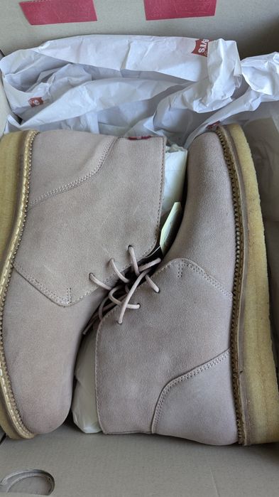 Levi's Botki Bern Desert Pink 37 pudrowo różowe