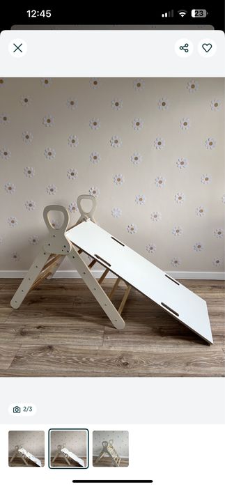 Drabinka z uchwytami + zjeżdżalnia Juupi