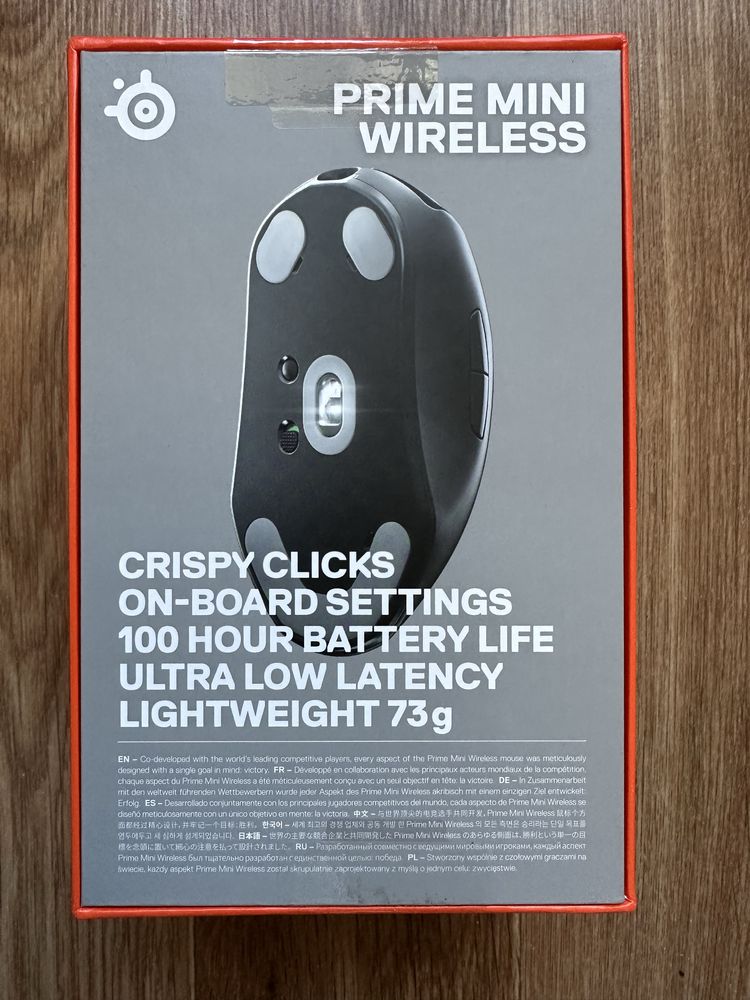 Миша SteelSeries prime mini wireless