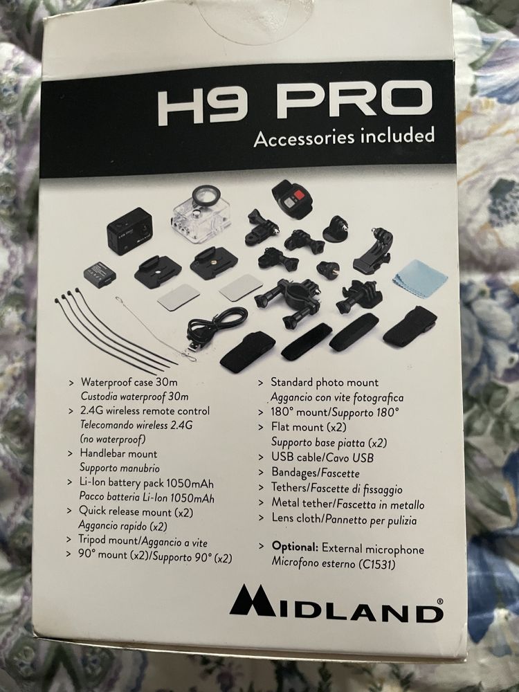 Action Cam MIDLAND H9 Pro