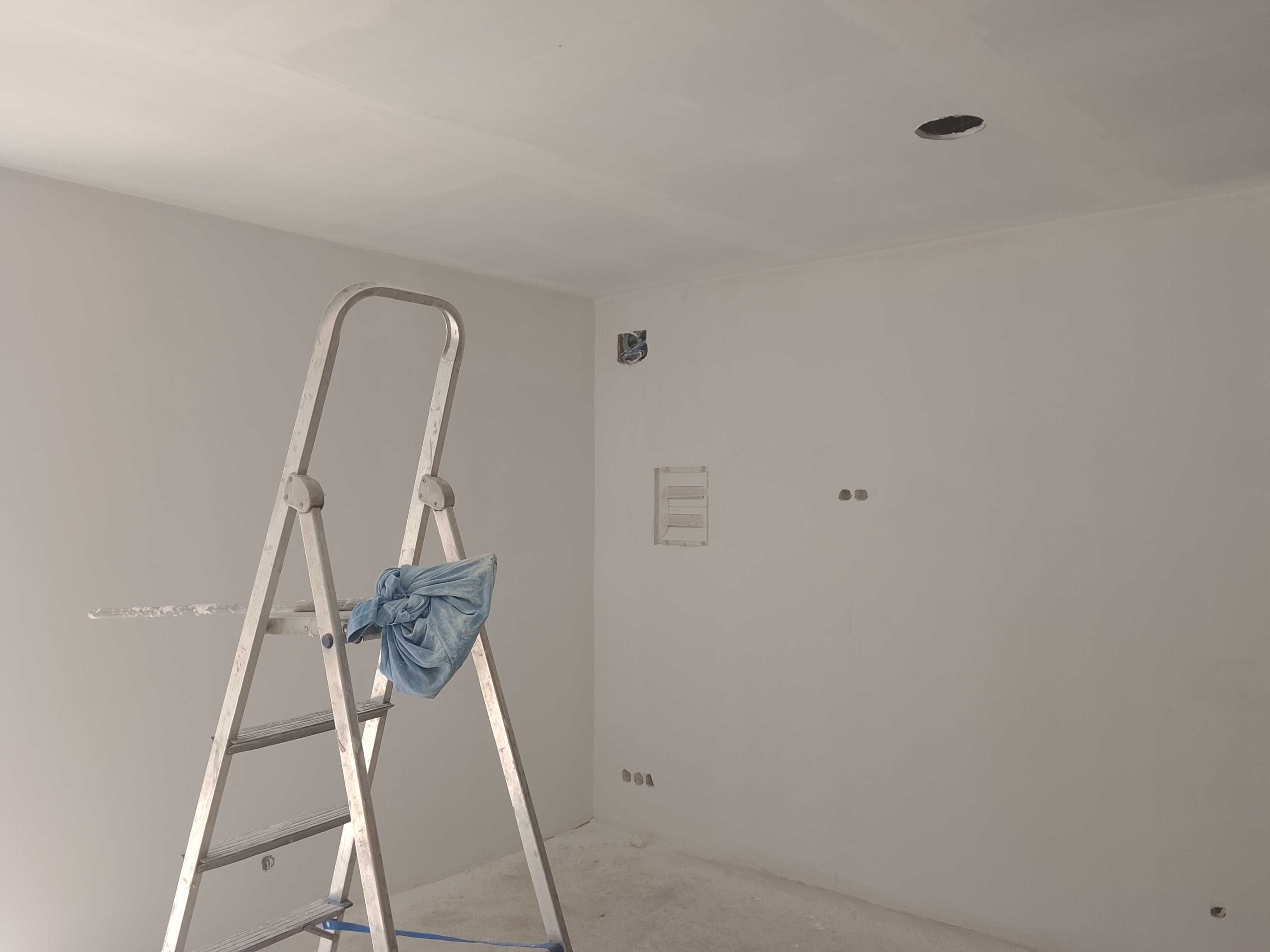 Pladur barramento pintura