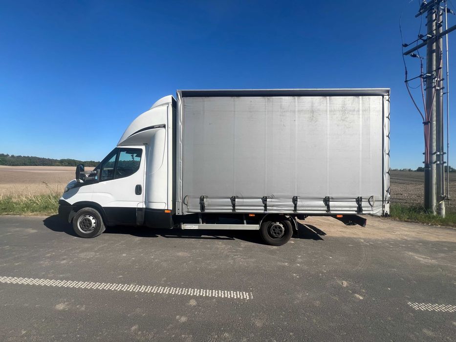 Transport lokalny, przeprowadzki, Bus plandeka + przyczepa,