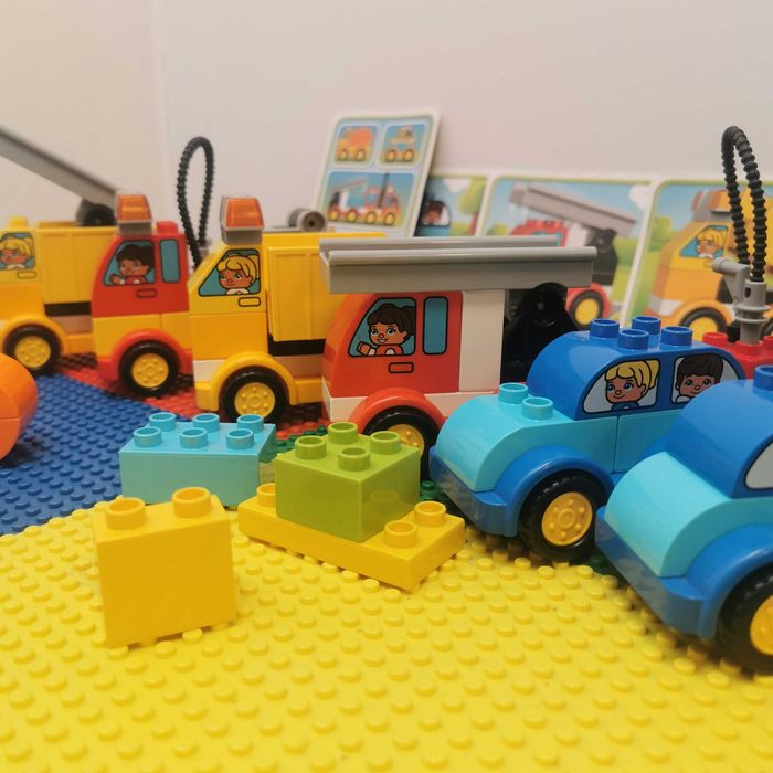 LEGO DUPLO Zestaw samochodzików Moje pierwsze pojazdy 10816