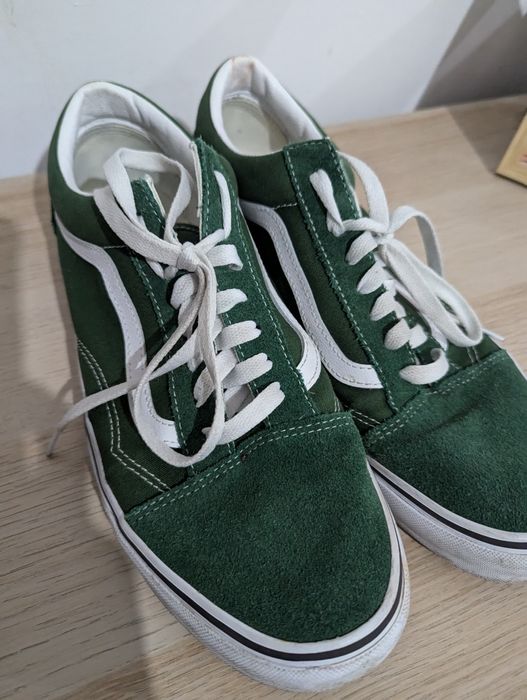 Sapatilhas Vans originais cor verde tamanho 43