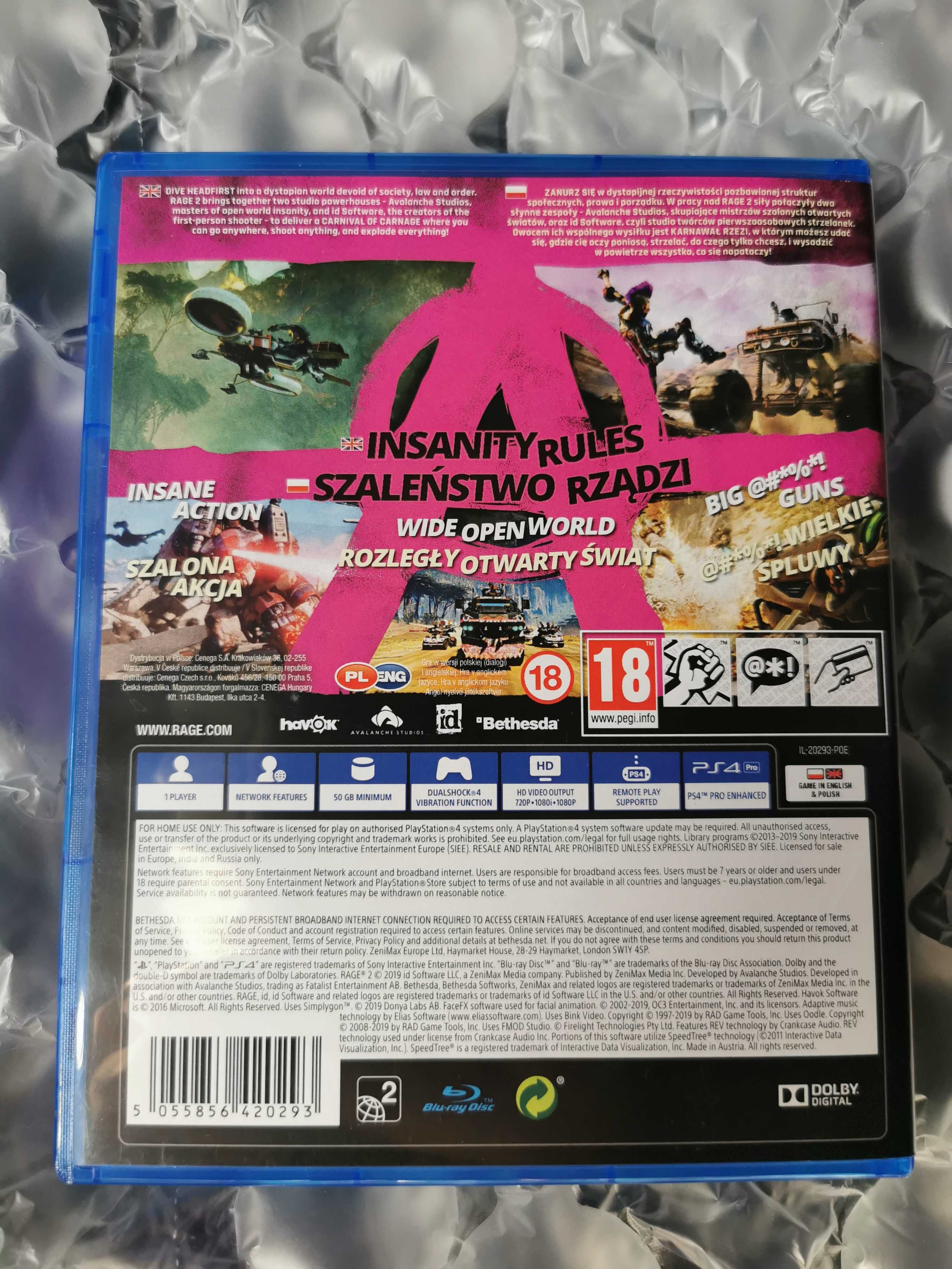 RAGE 2 - PL - PS4