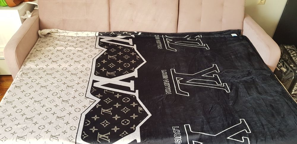 Ozdobna ciepła  pled 200x160