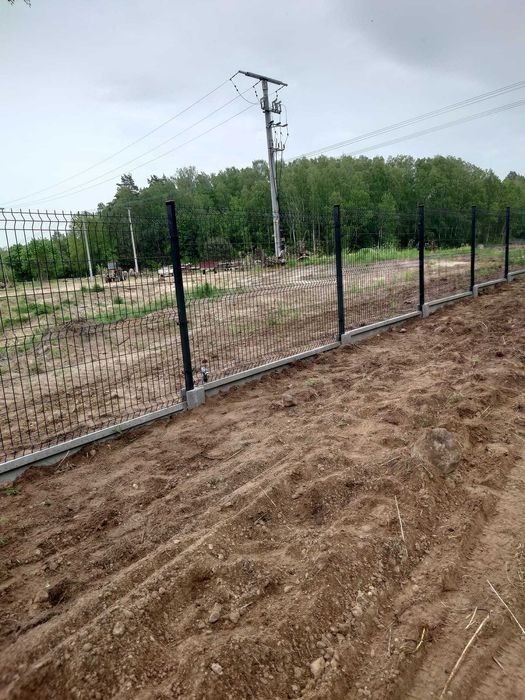 Ogrodzenie panelowe, panel 3d 153 cm, podmurówka, płot, bramy, furtki