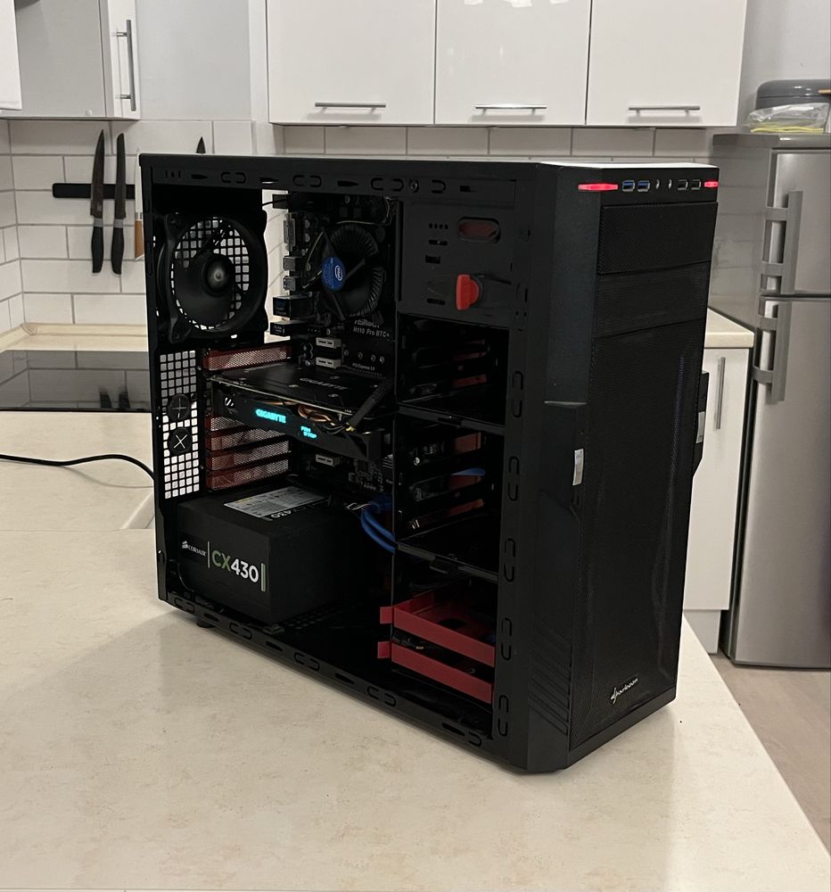 Komputer gamingowy i5 6600k/16gb ddr4/rx580 4gb/ssd 240gb/430w