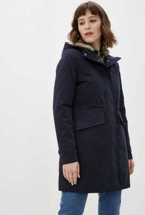 Зимове пальто, подовжена жіноча куртка парка, lacoste