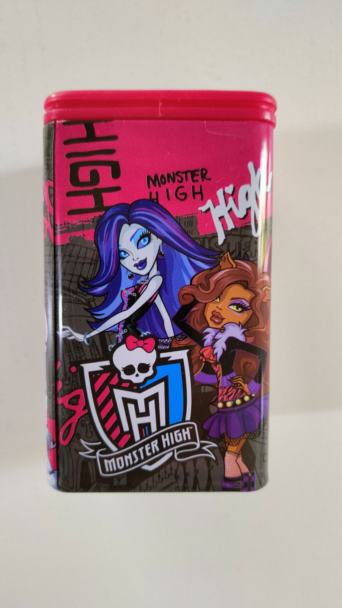 Pojemnik na długopisy, organizer metalowy Monster High