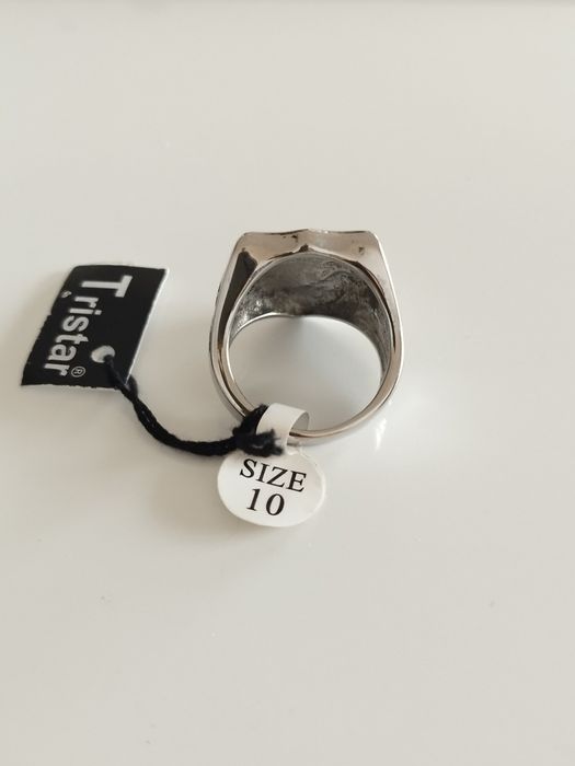 Anel em aço inoxidável