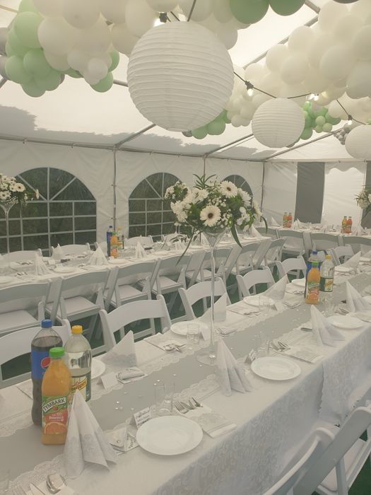 Catering obsluga przyjęć okolicznościowych  NAMIOTY