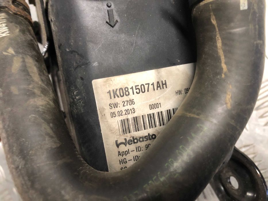 Ogrzewanie postojowe webasto Caddy II Touran I Passat B6