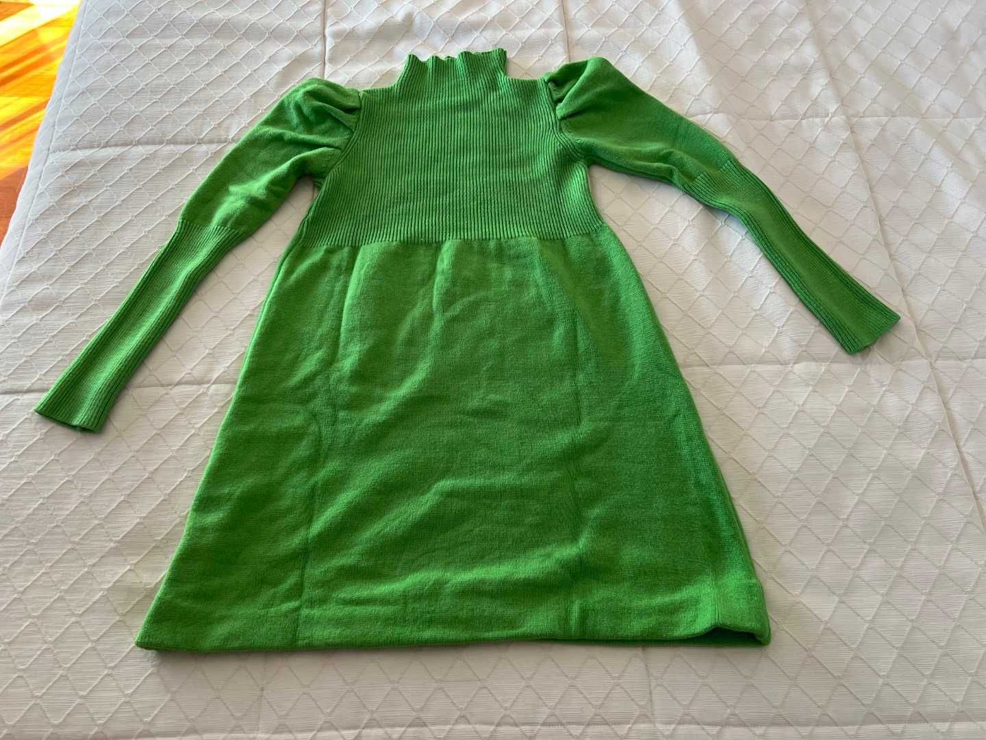 Vestido de malha/Algodão