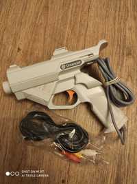 Sega Dreamcast gun pistolet i kabel wizyjny