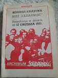 Komisja Krajowa NSZZ "Solidarność": posiedzenie w dniach 11-12.12.981