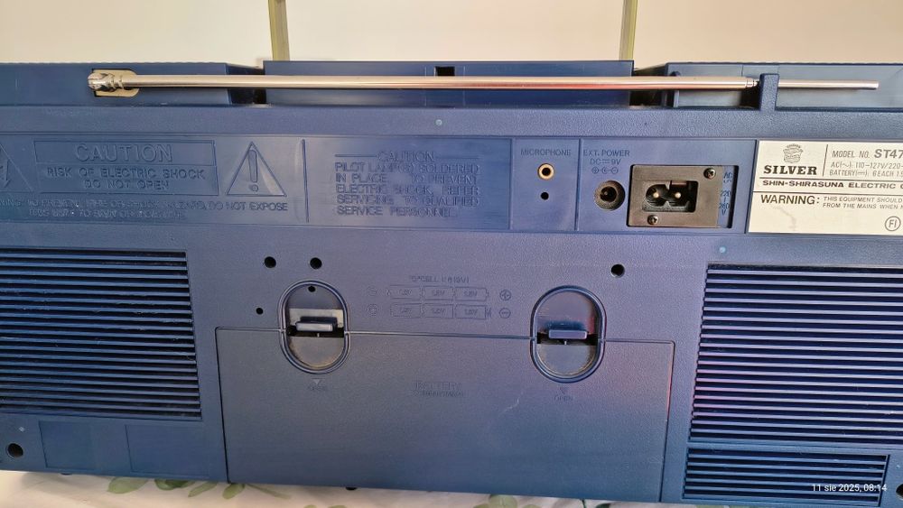 Radiomagnetofon Silwer