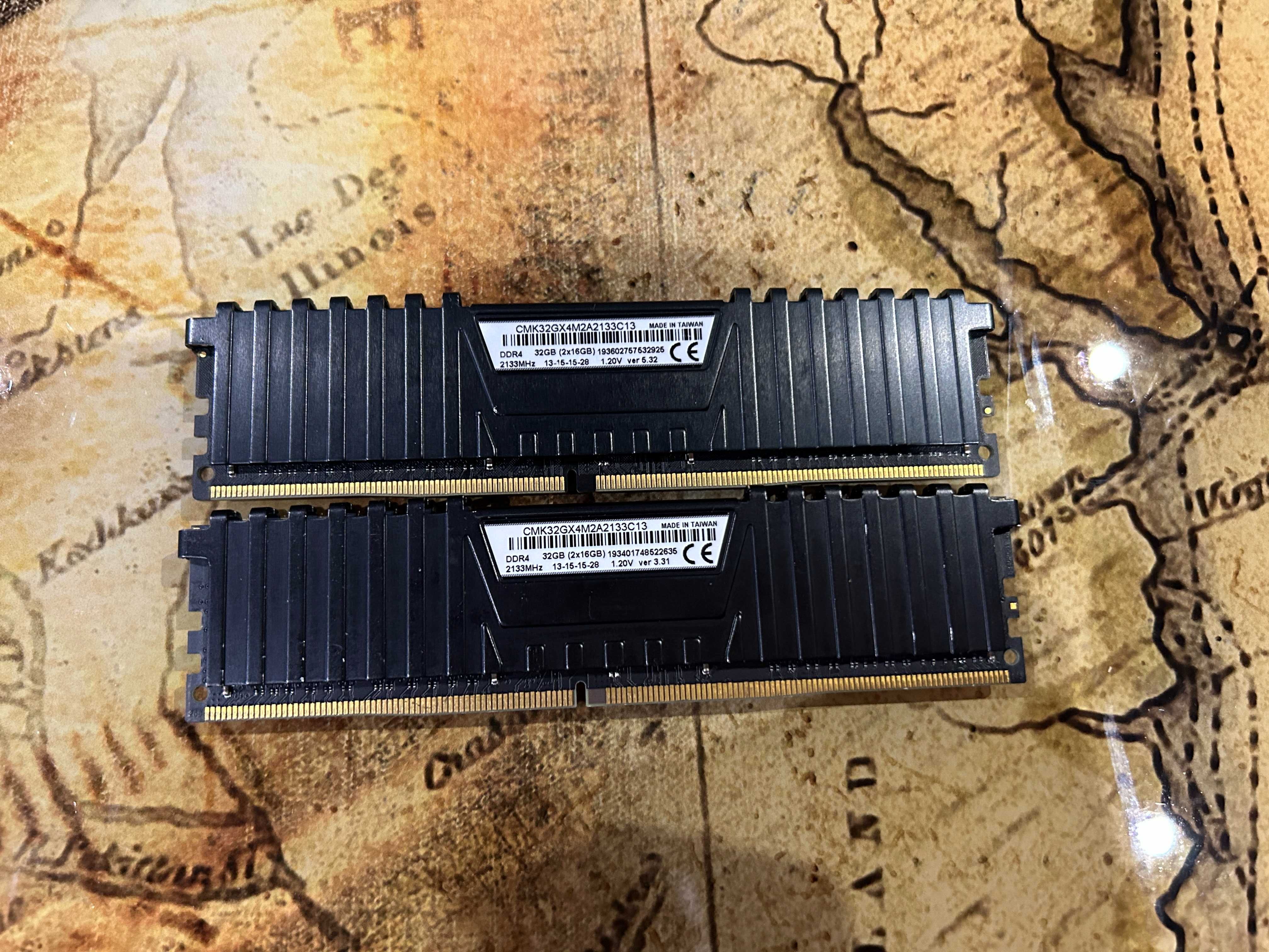 Corsair DDR4 32Gb (16+16) Intel AMD Vengeance