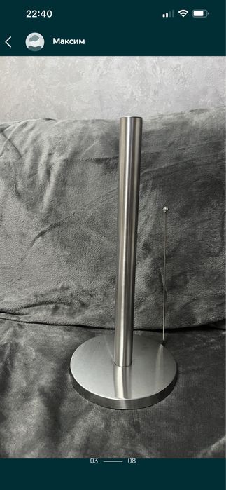 Держатель бумажных полотенце Kela Rollo, 15х33,5 см