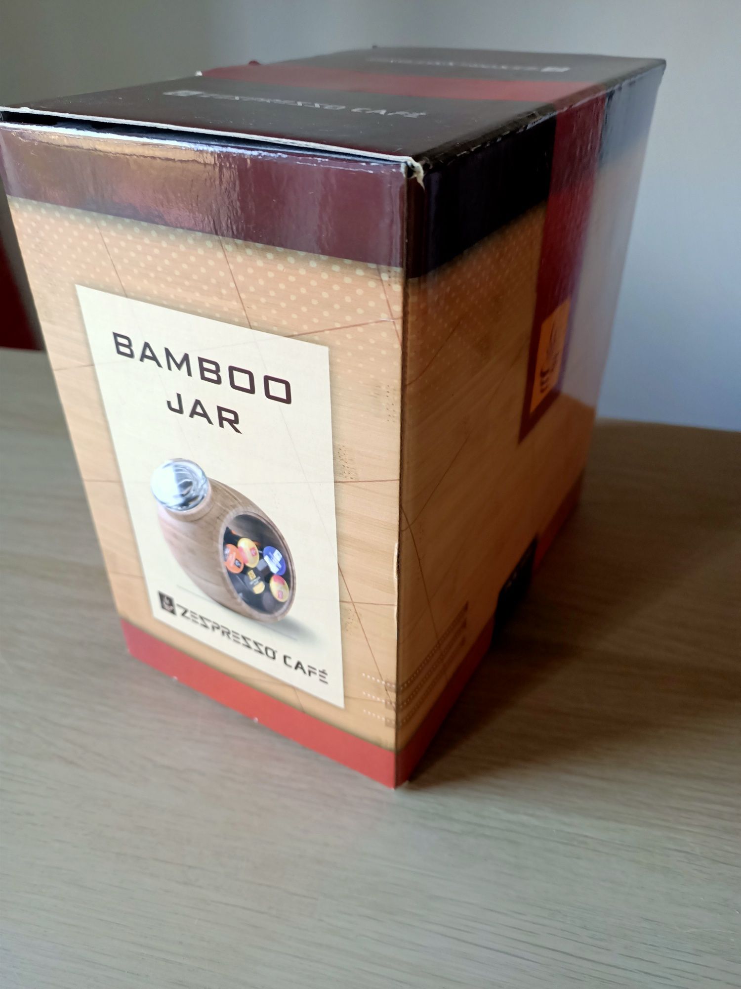 Nowy Pojemnik Ze-presso Cafe Box - Bamboo Jar