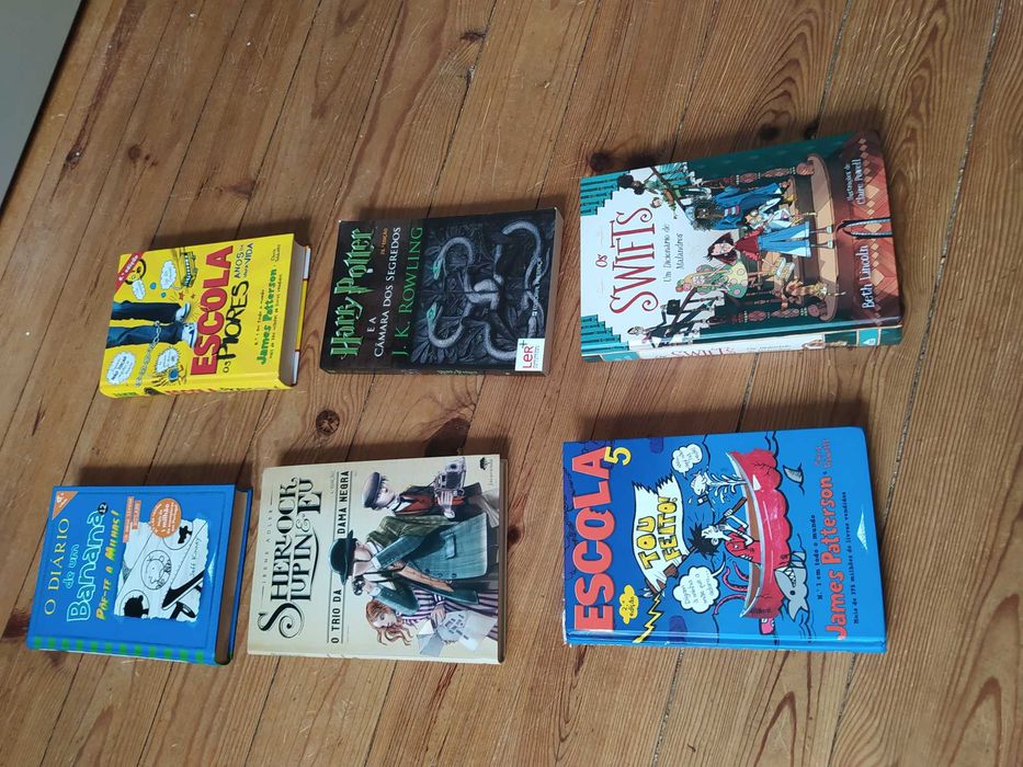 6 livros de aventuras